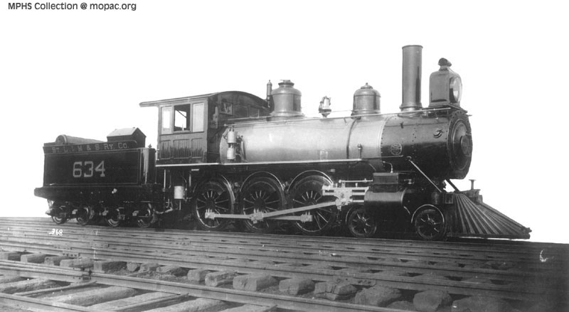 St. Louis & Iron Mountain steam locomotive #634
